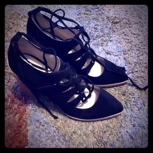 Seychelles Lace Up Heels
